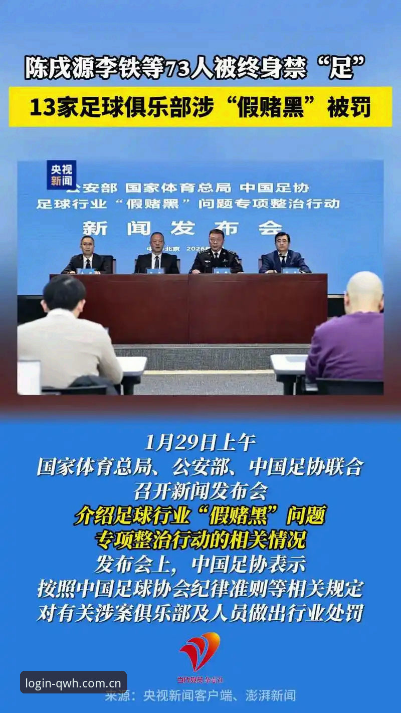 中国足协第三批禁足名单详解——终身禁足与五年禁足背后的行业整顿